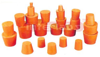 RUBBER STOPPERS SOLID, ASSORTED